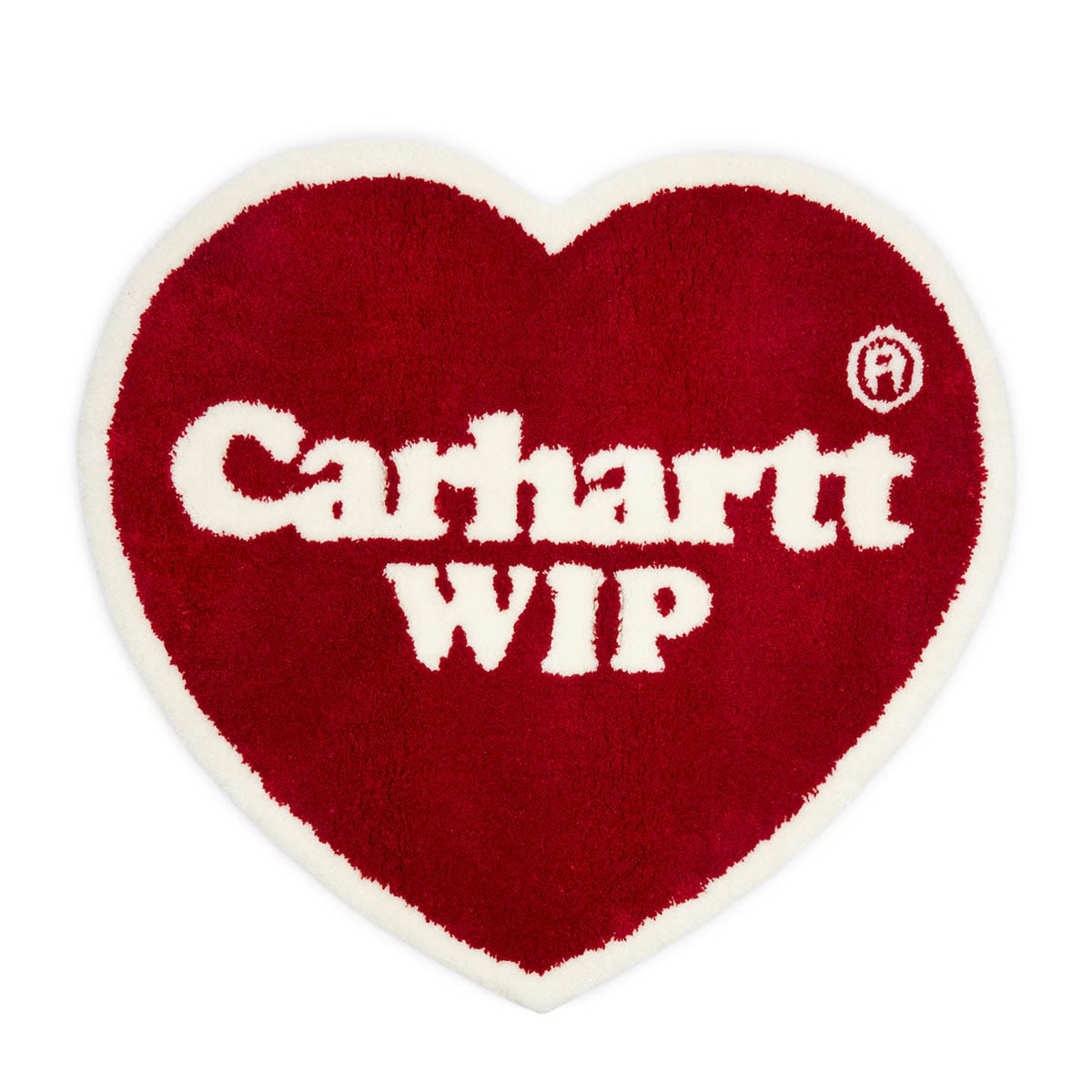 Carhartt WIP Home RED/WHITE / O/S HEART RUG