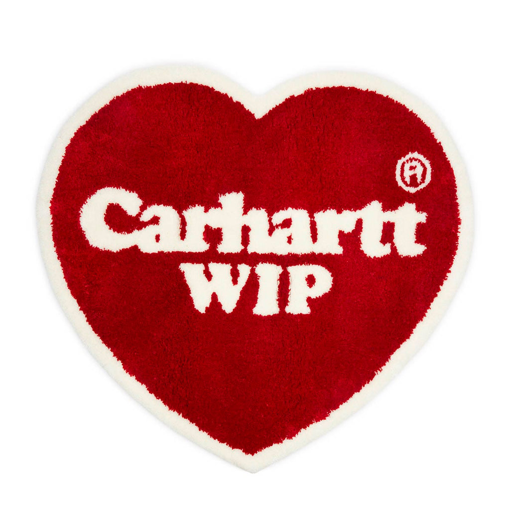 Carhartt WIP Home RED/WHITE / O/S HEART RUG