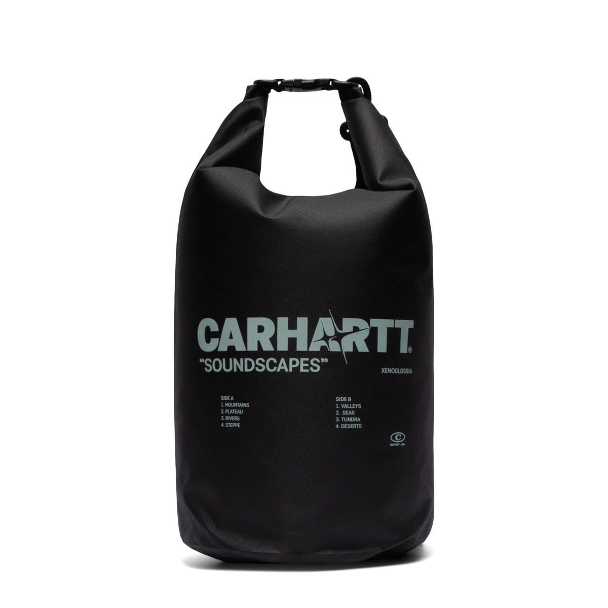 Carhartt WIP Bags BLACK / YUCCA / O/S SOUNDSCAPES DRY BAG