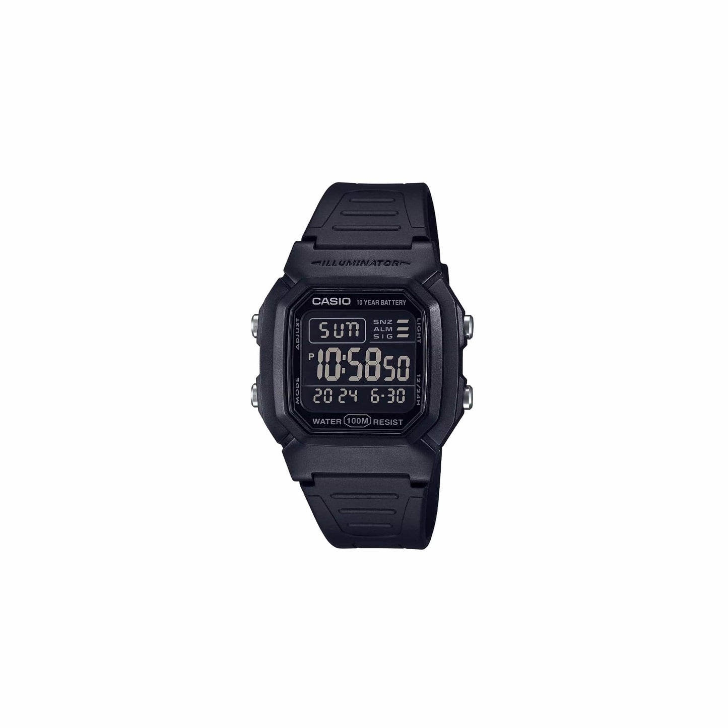 Casio Watches BLACK / O/S / W800H-1BV W800H-1BV