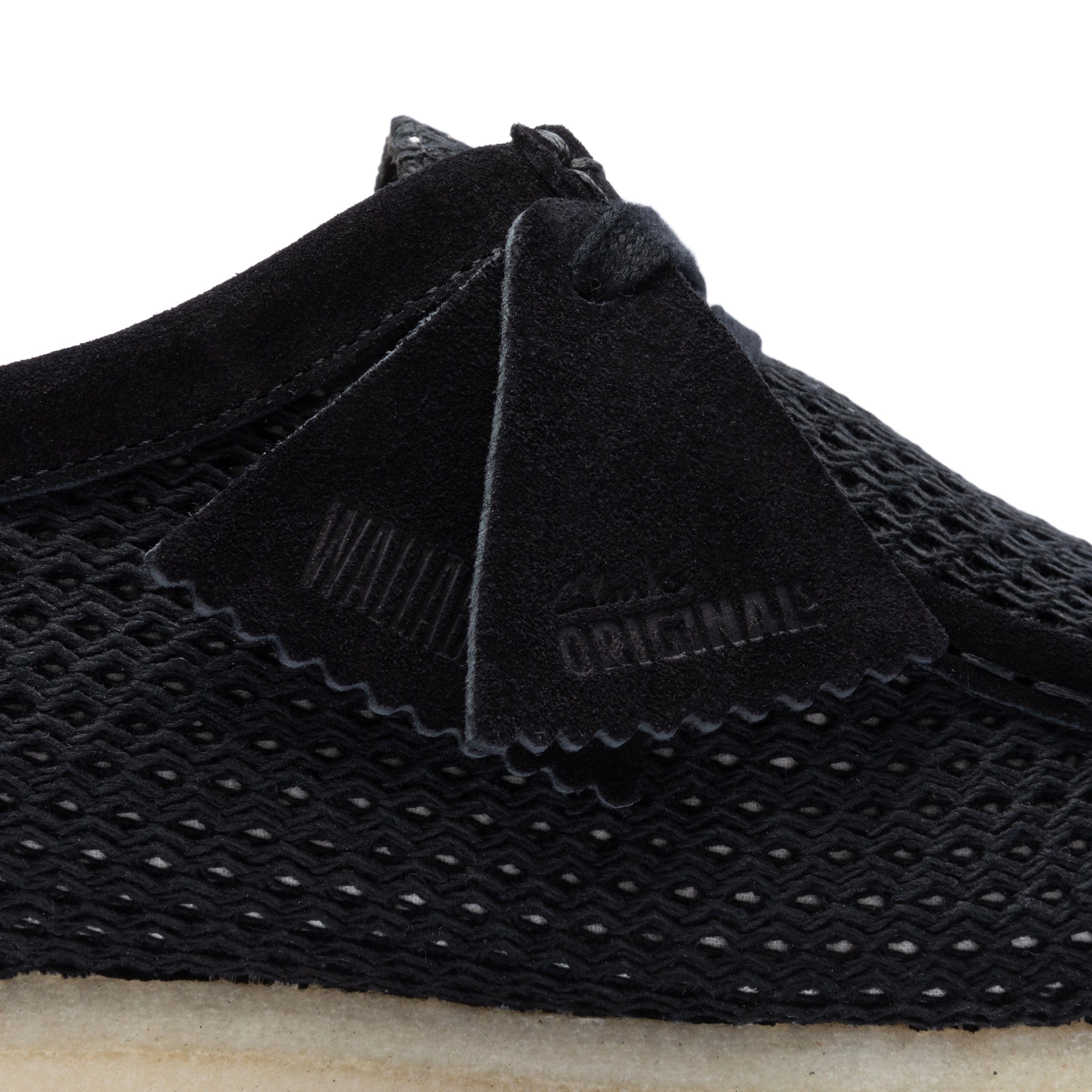 Clarks Mens Wallabee 11 Black