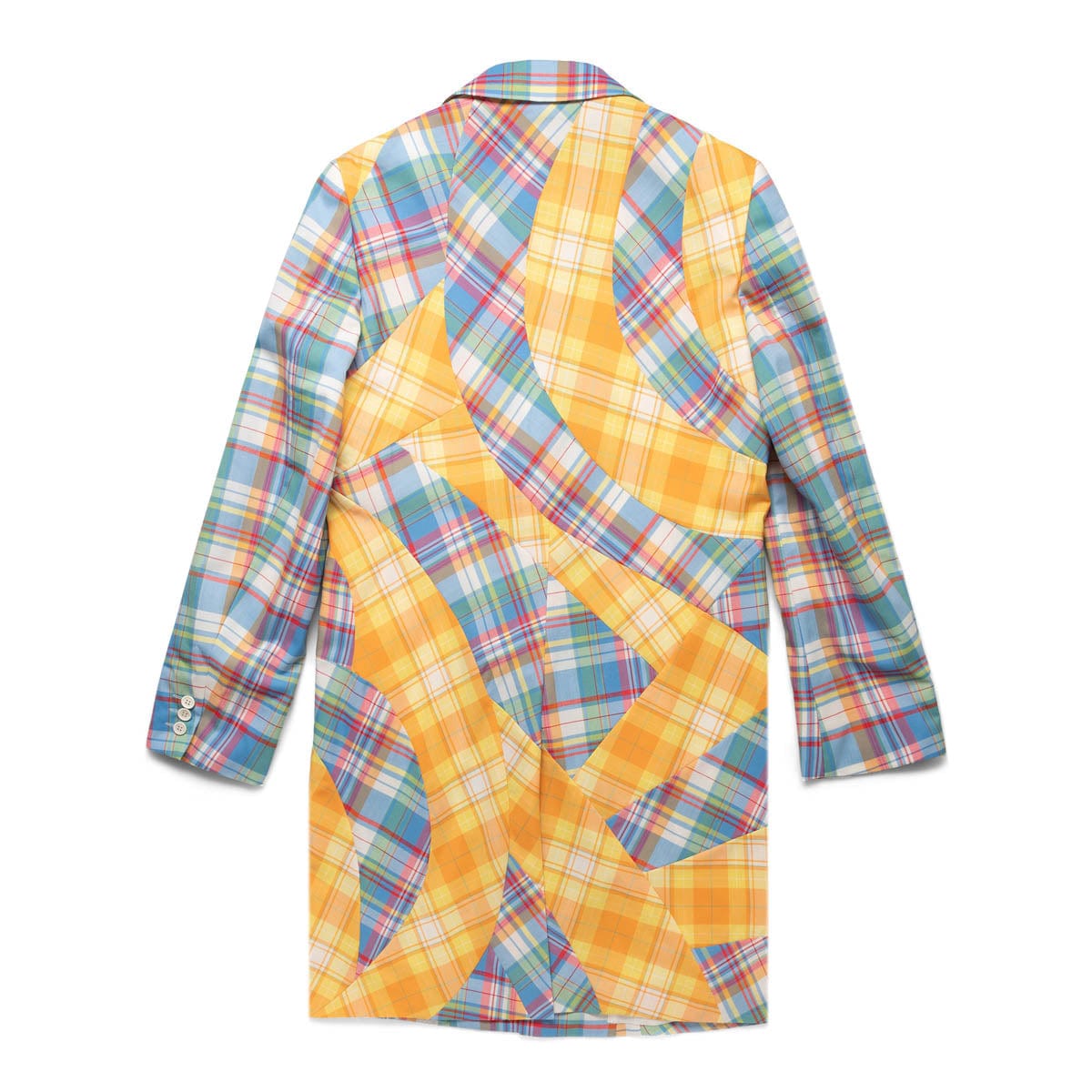 Comme des Garcons Homme Plus Outerwear BLUE X YELLOW / L / PK-J026-S23 PLAID JACKET