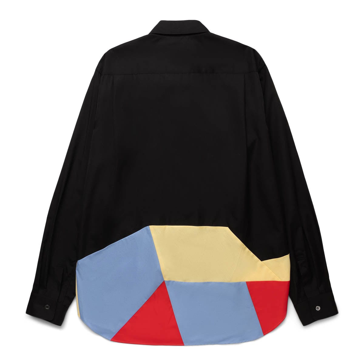 COLOR BLOCK SHIRT BLACK X MULTI | Bodega