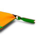 Comme des Garçons Wallet Wallets & Cases GREEN/ORANGE / O/S HUGE LOGO