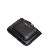 Comme des Garçons Wallet Wallets & Cases BLACK / O/S OUTSIDE POCKET WALLET