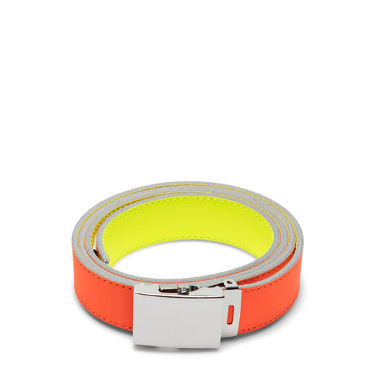 bags 1 products Belts ORANGE/YELLOW / O/S / SA0910SF SUPER FLUO LEATHER LINE G