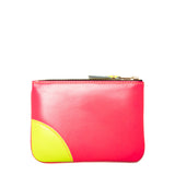 Comme des Garçons Wallet Wallets & Cases ORANGE/PINK / O/S SUPER FLUO LEATHER LINE