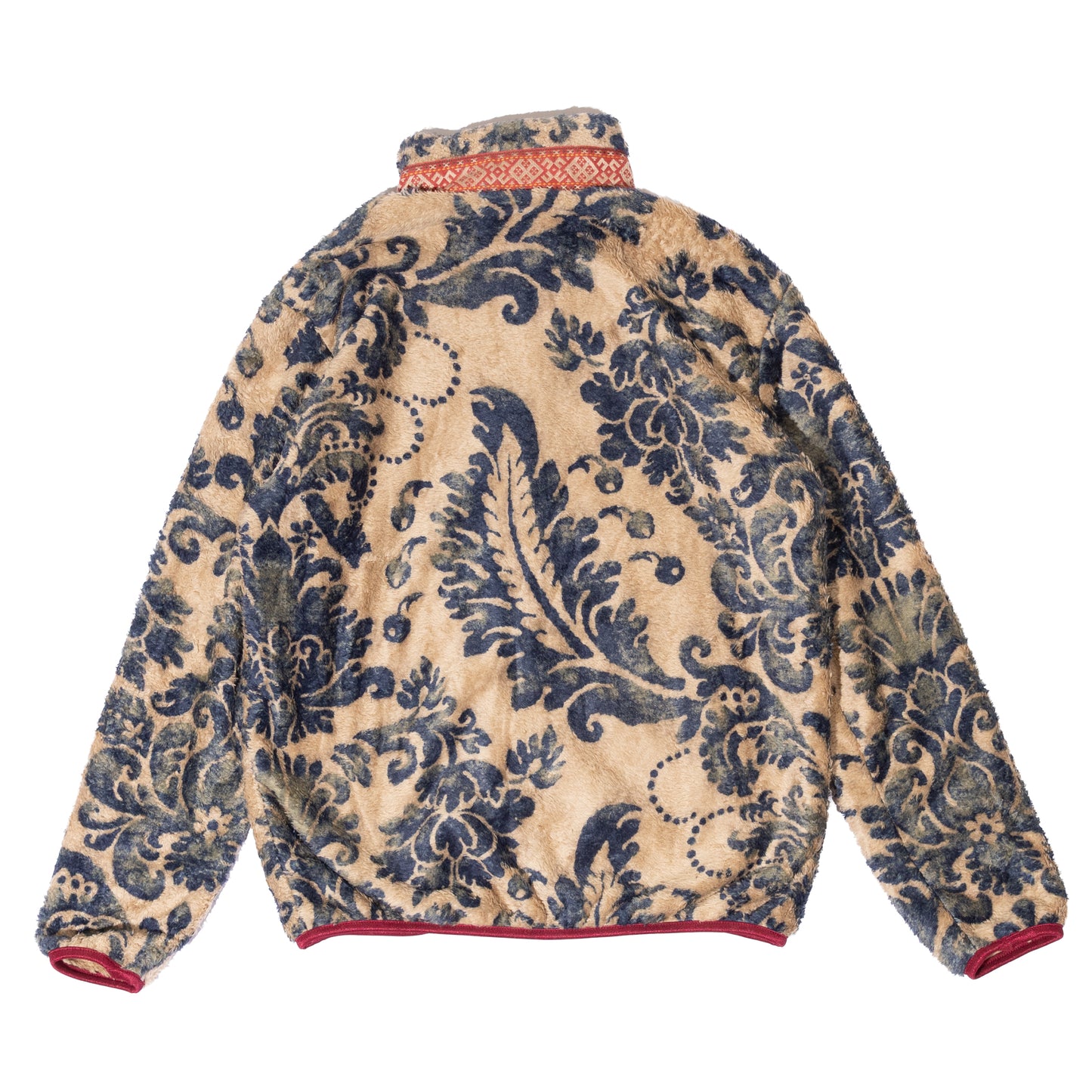 DAMASK FLEECE ZIP BLOUSON