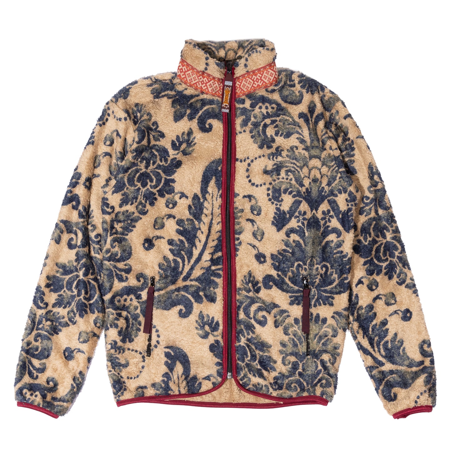 DAMASK FLEECE ZIP BLOUSON