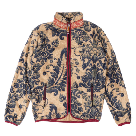 DAMASK FLEECE ZIP BLOUSON