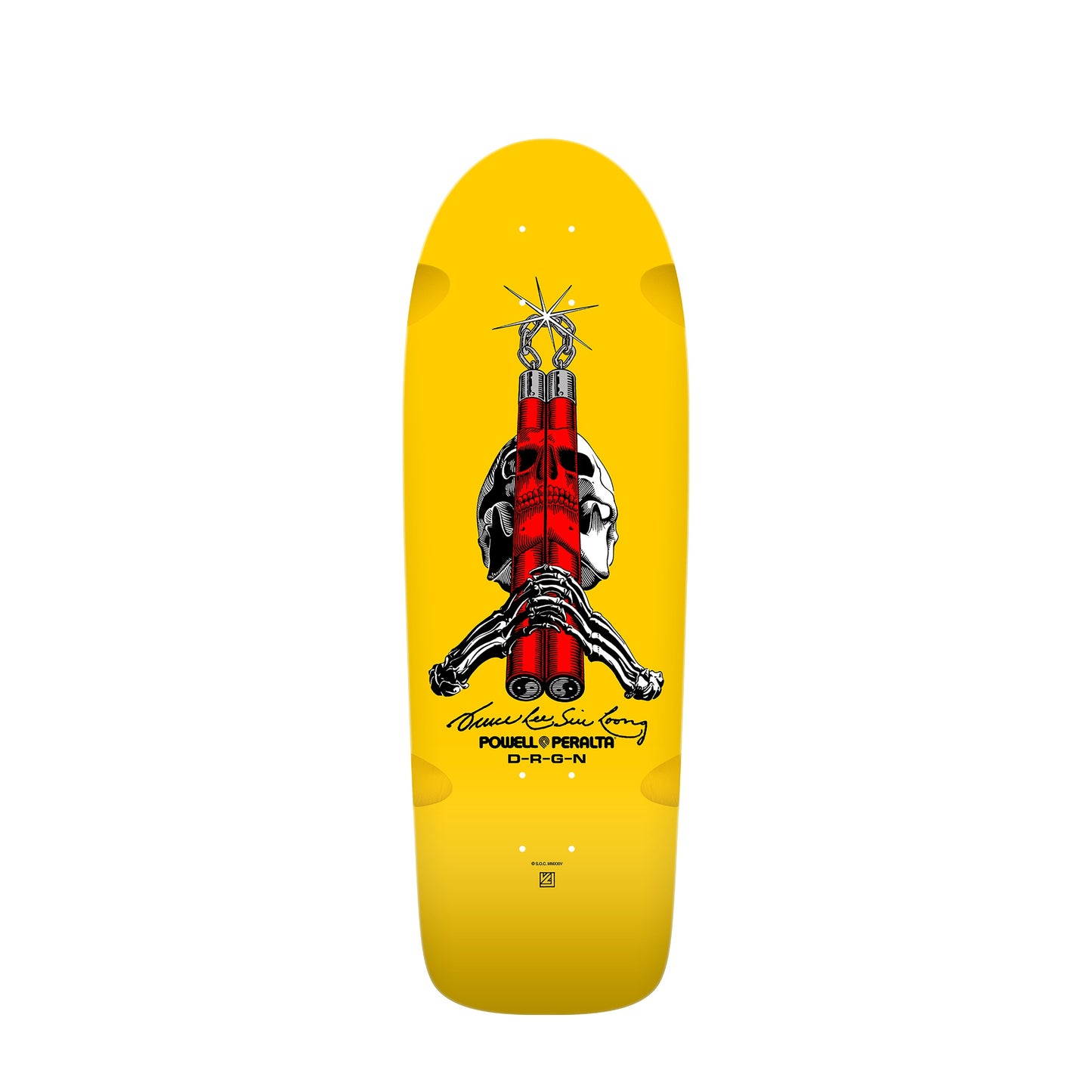  D-R-G-N X POWELL PERALTA 80'S BONES DECK