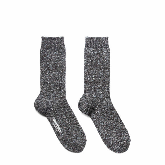 Druthers Socks CHARCOAL / O/S / SK2014-CHAR RECYCLED MELANGE TUBE SOCK