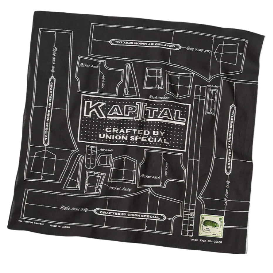FASTCOLOR SELVEDGE BANDANA (BARBIE PATTERN)