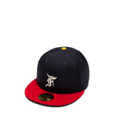 New Era X FOG 59FIFTY LOS ANGELES ANGELS FITTED CAP NAVY