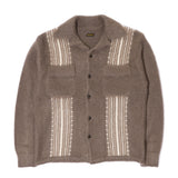 7G MOHAIR KNIT BOARD SHIRT