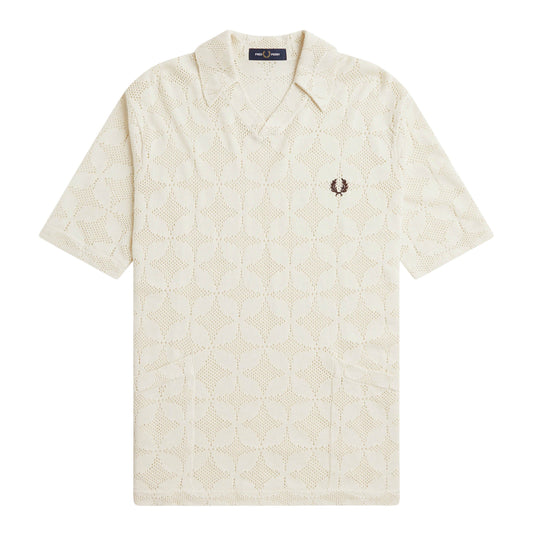 Fred Perry Shirts COMPASS KNITTED SHIRT