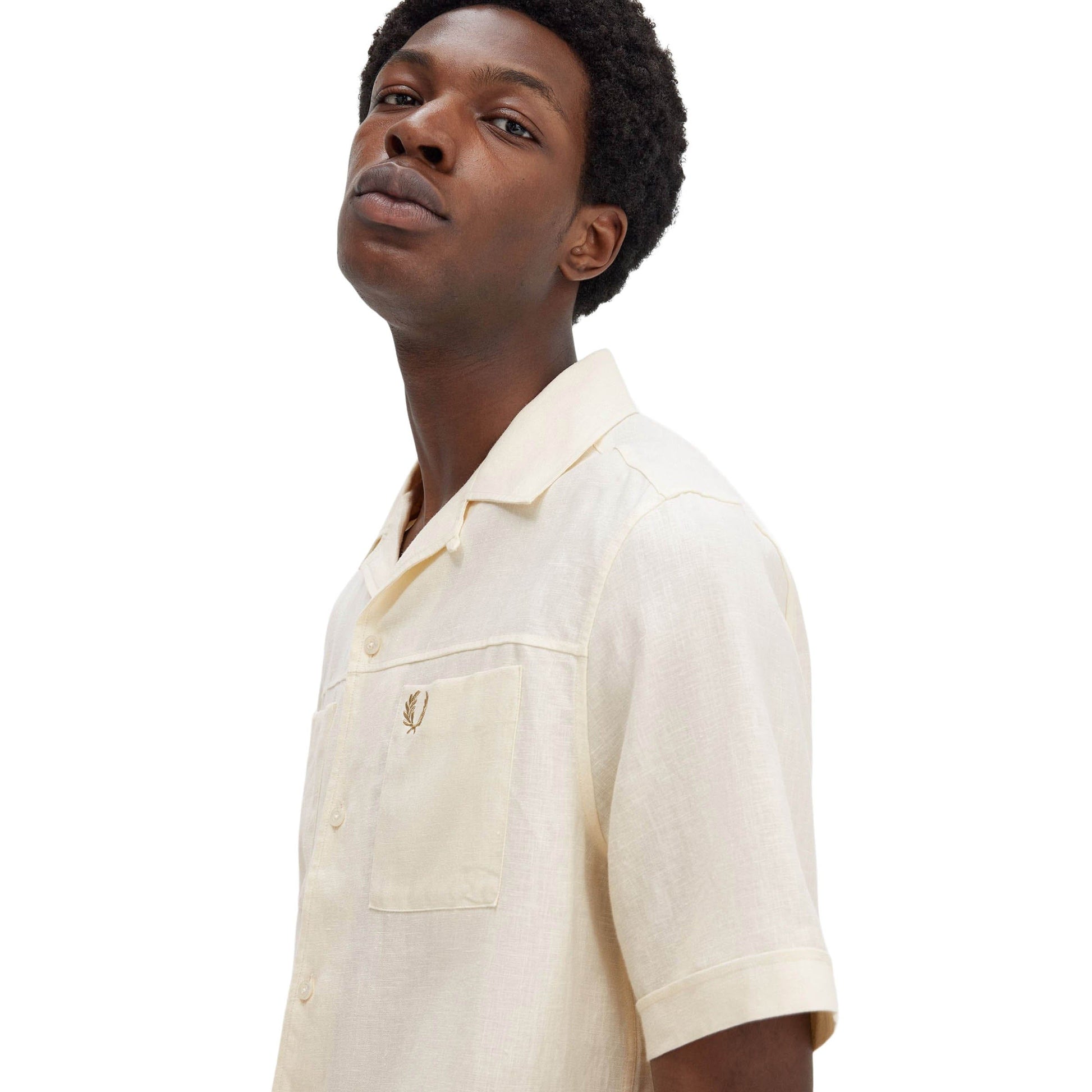 Fred Perry Shirts LINEN SHIRT