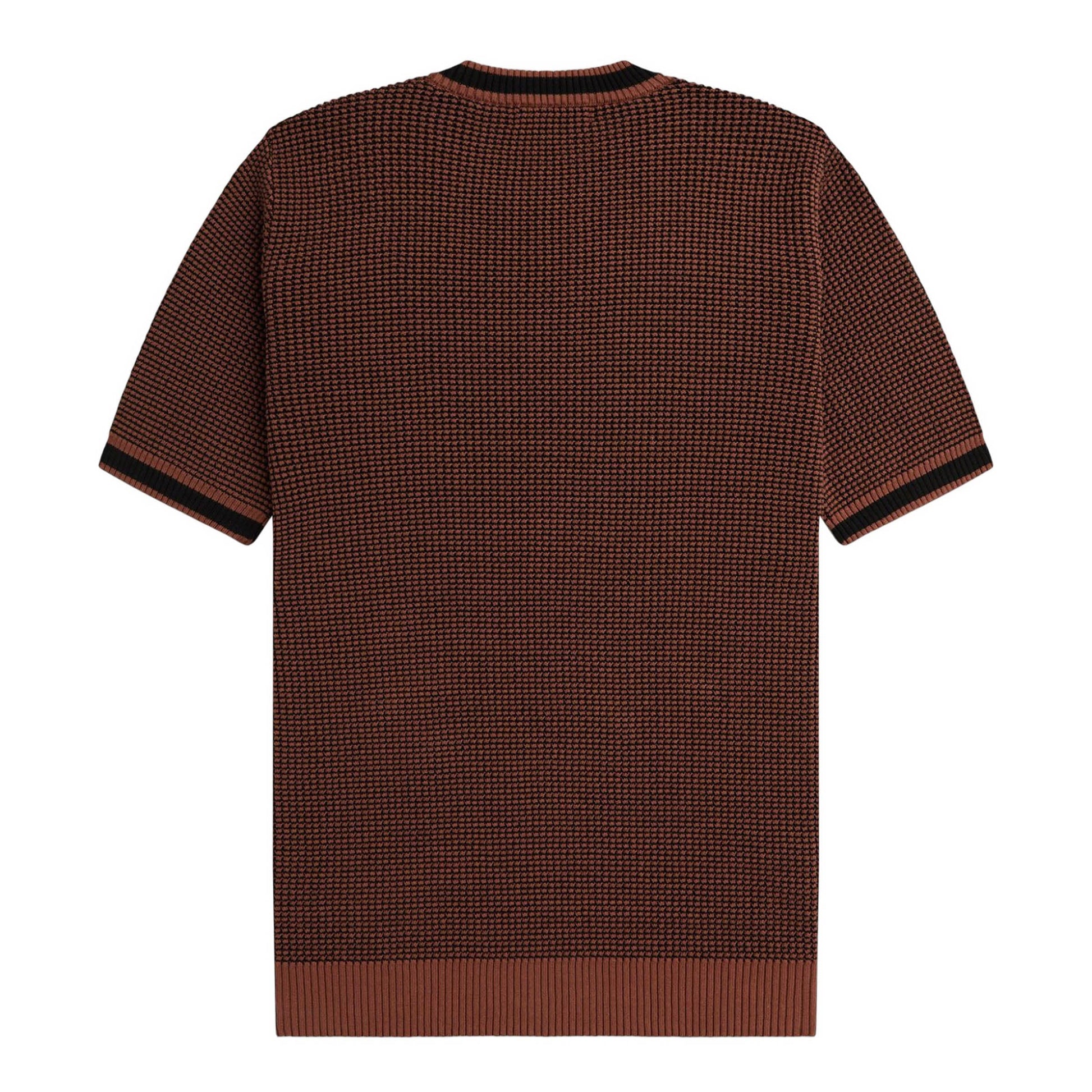 Fred Perry T-Shirts TEXTURED KNITTED T-SHIRT