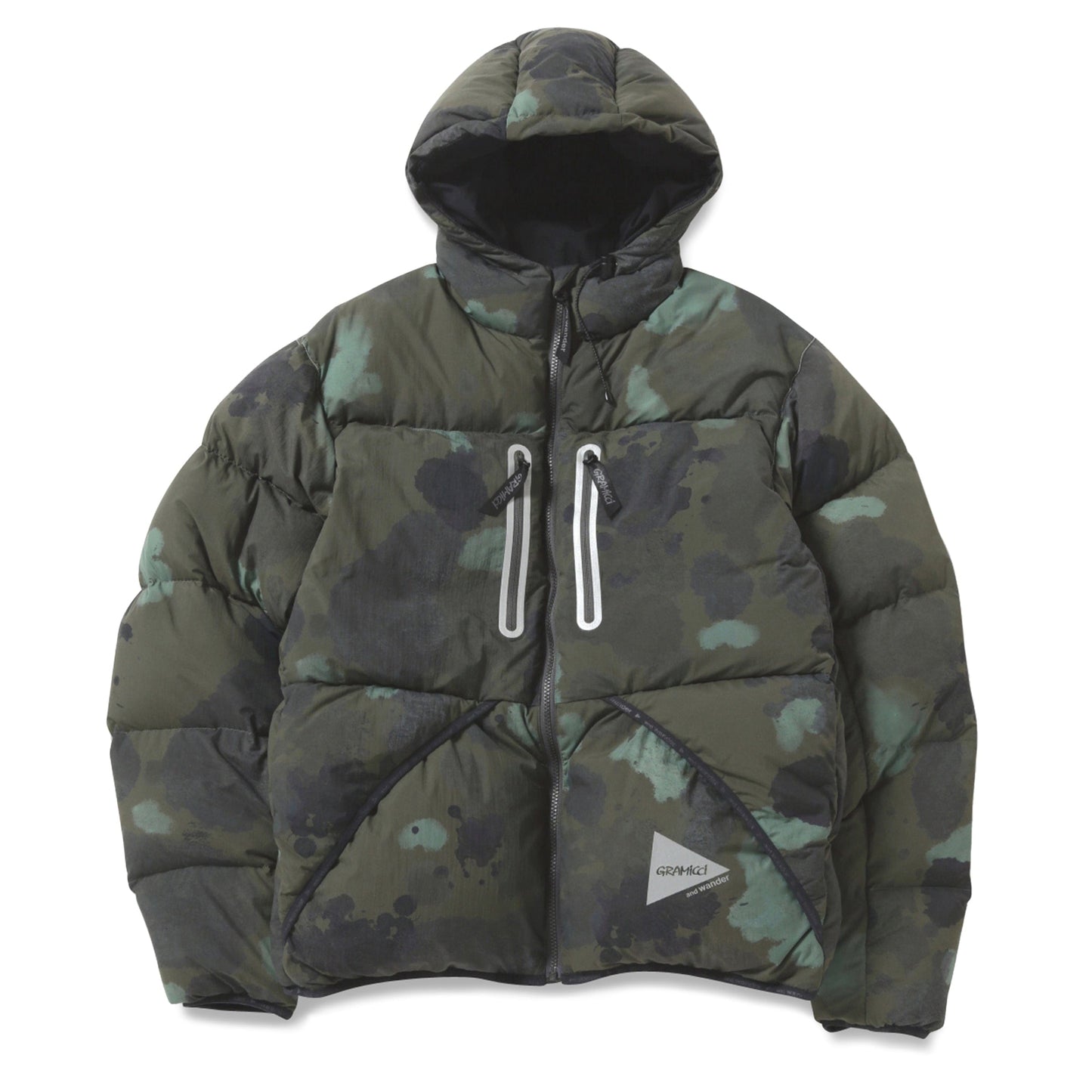 GRAMICCI X AND WANDER DOWN JACKET CAMO