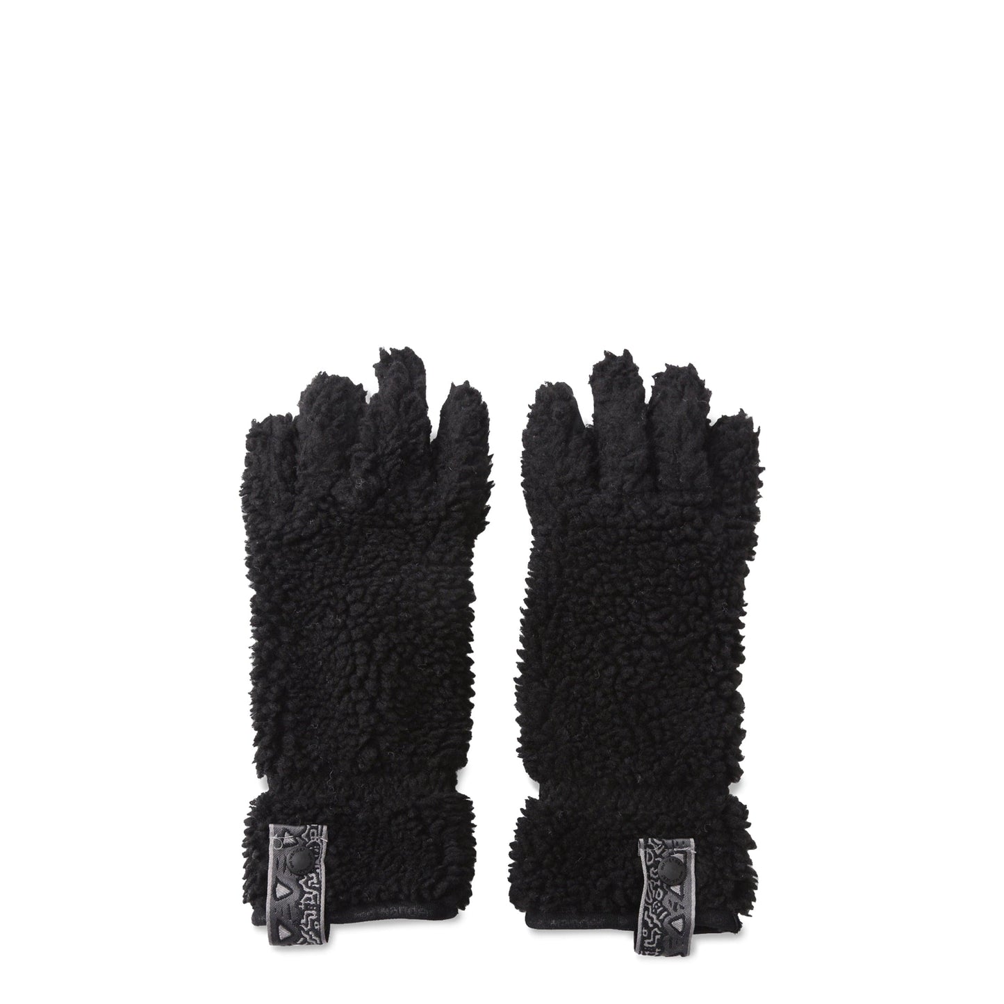 GRAMICCI X AND WANDER JQ TAPE FLEECE GLOVE BLACK