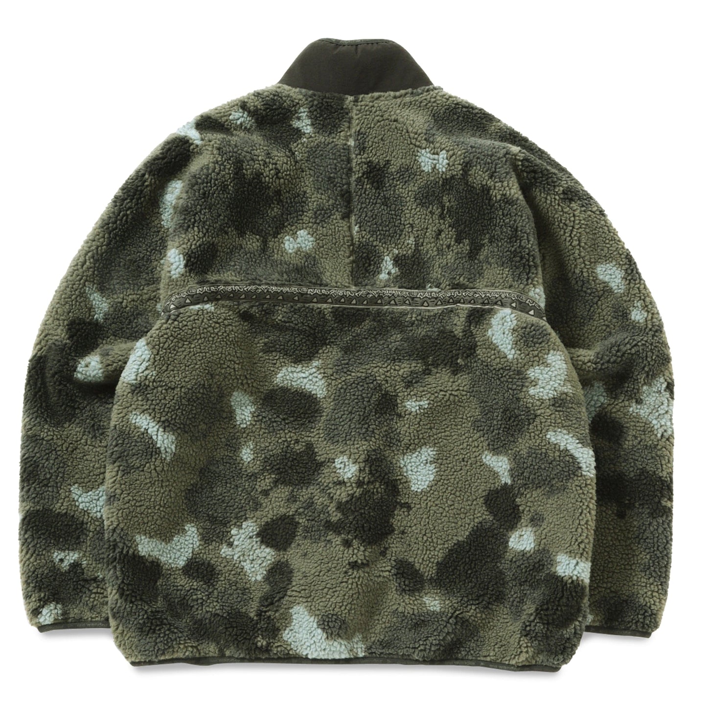 GRAMICCI X AND WANDER JQ TAPE FLEECE JACKET CAMO