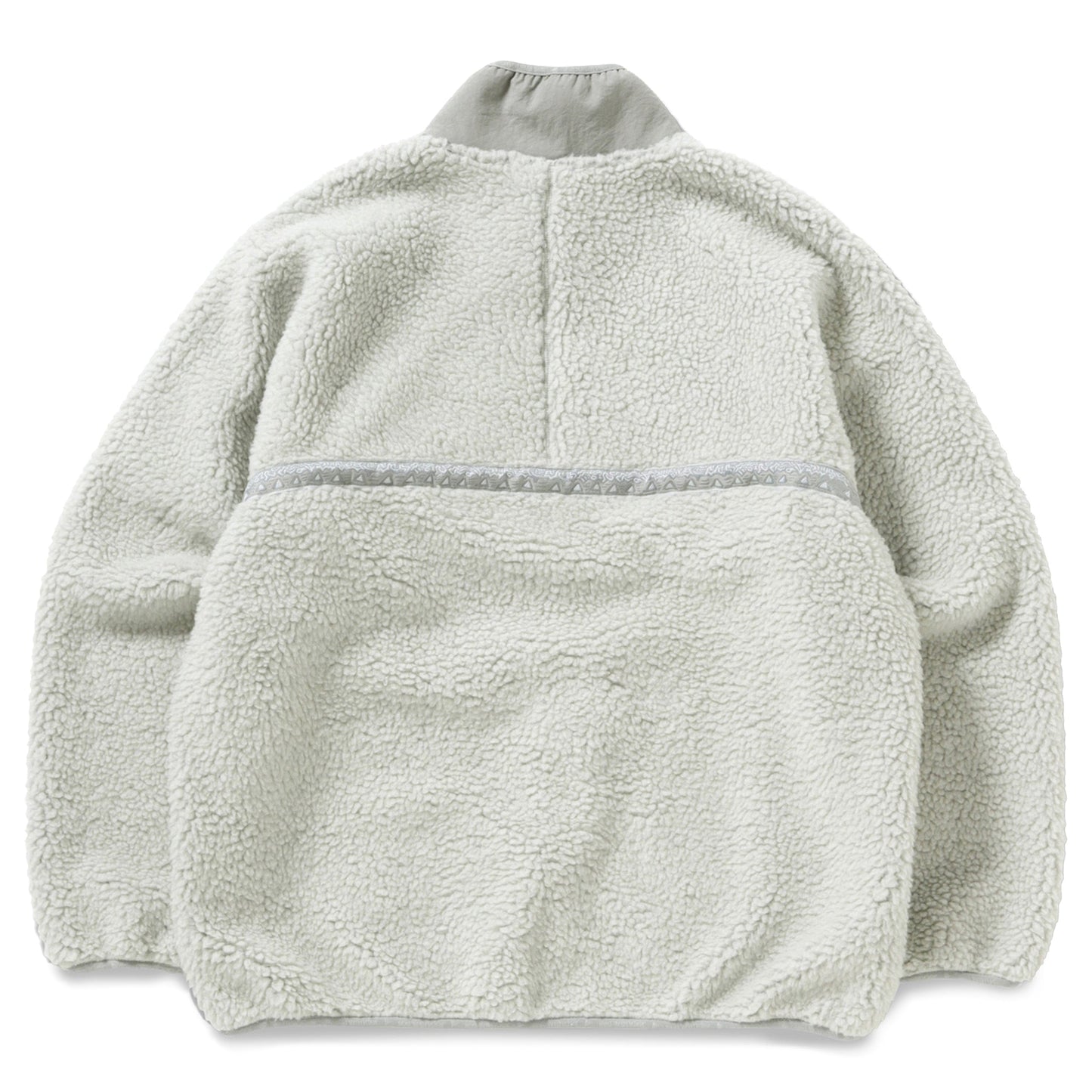 GRAMICCI X AND WANDER JQ TAPE FLEECE JACKET LT.GRAY 