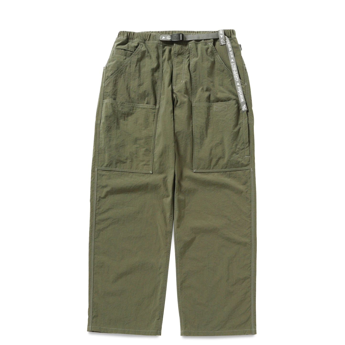 GRAMICCI X AND WANDER NYLON EQT PANT KHAKI