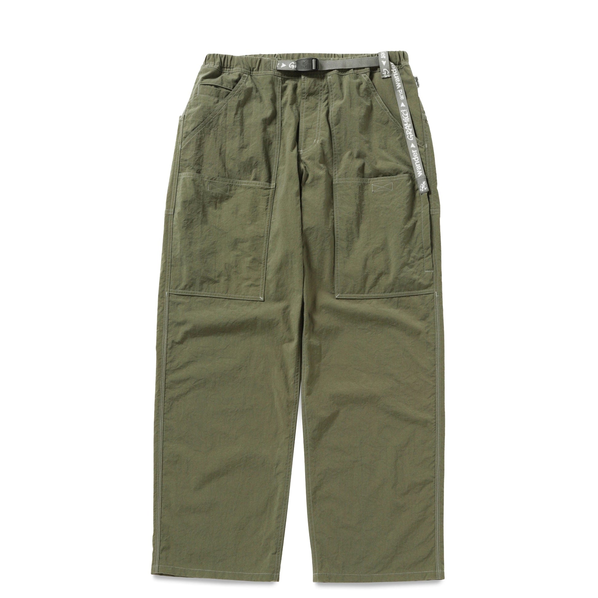 GRAMICCI X AND WANDER NYLON EQT PANT KHAKI