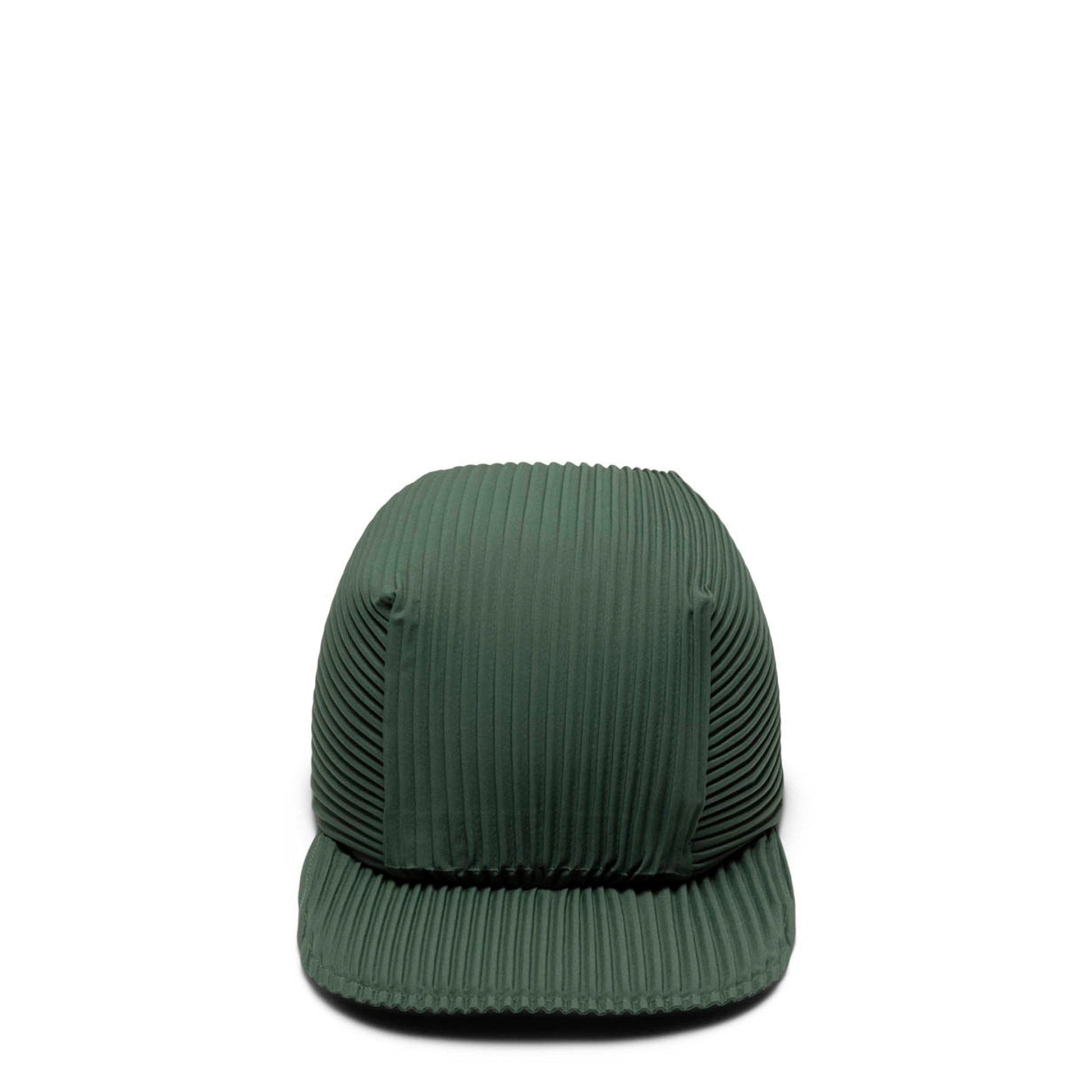 Homme Plissé Issey Miyake Headwear GREEN / O/S PLEATS CAP
