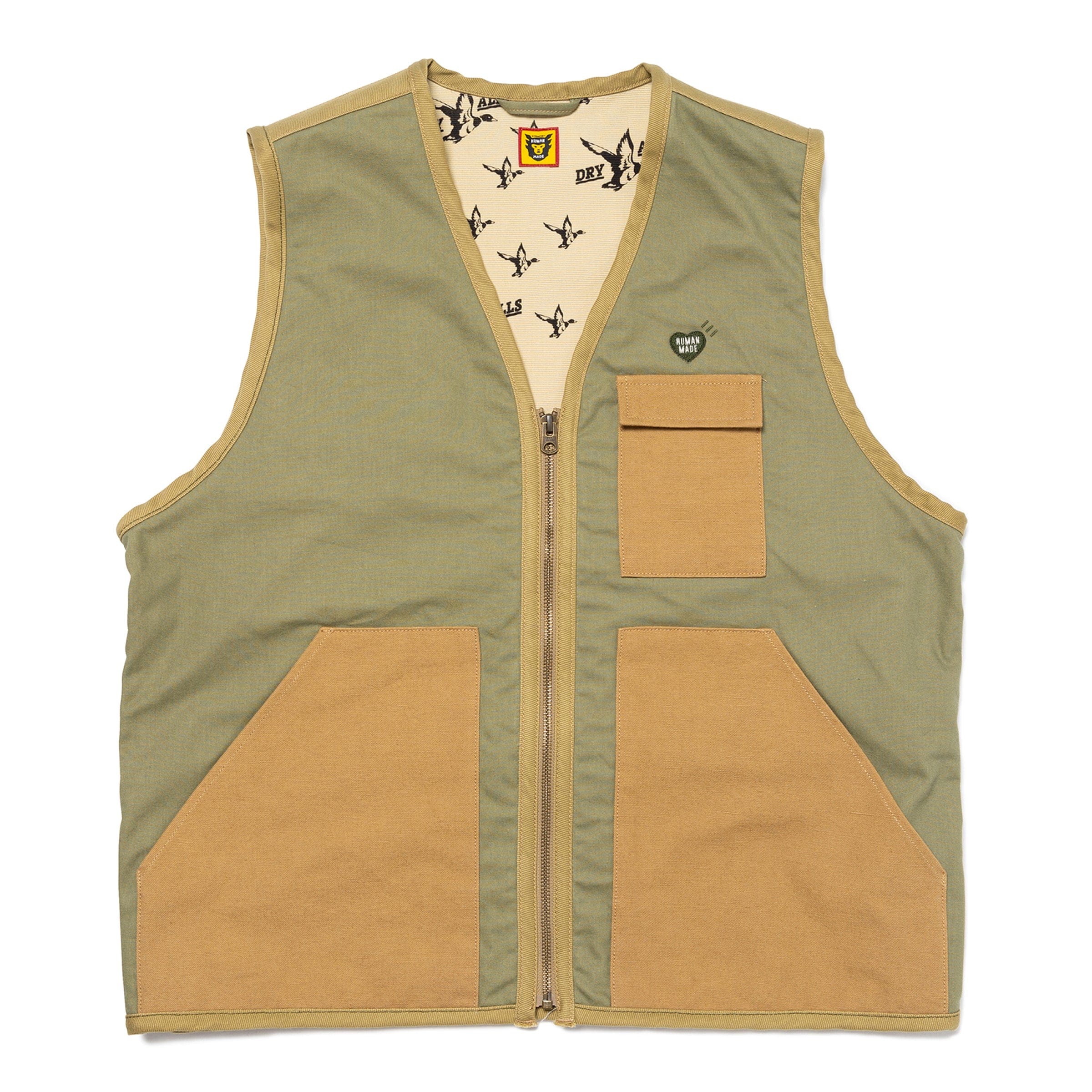 HUNTING VEST OLIVE DRAB | Bodega