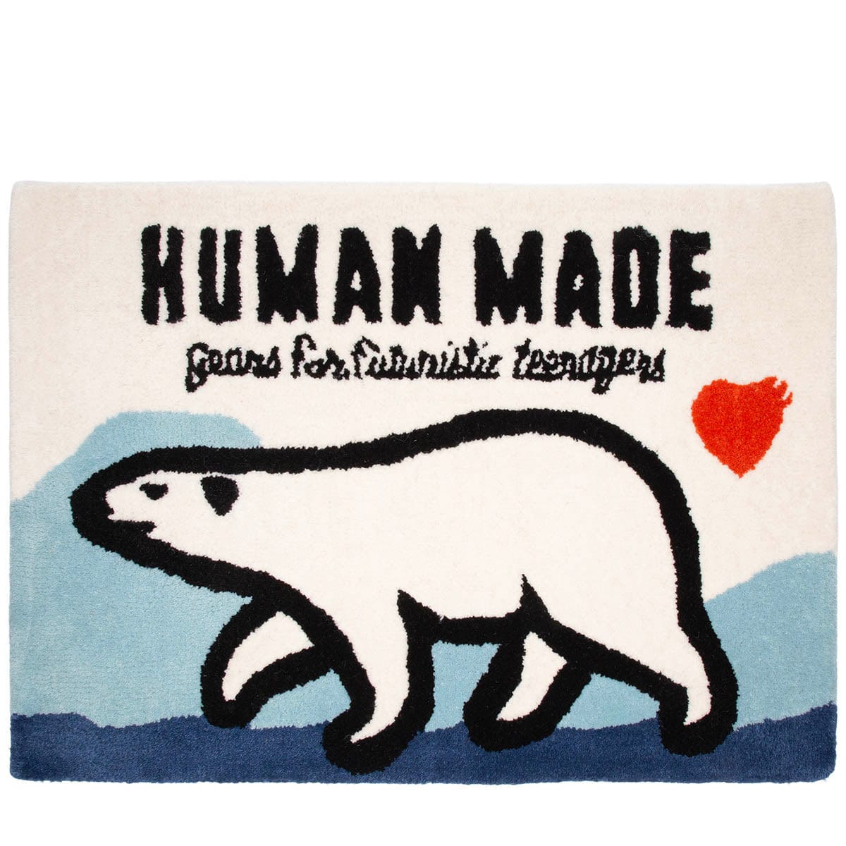 Human Made Polar bear rug, sevenstore