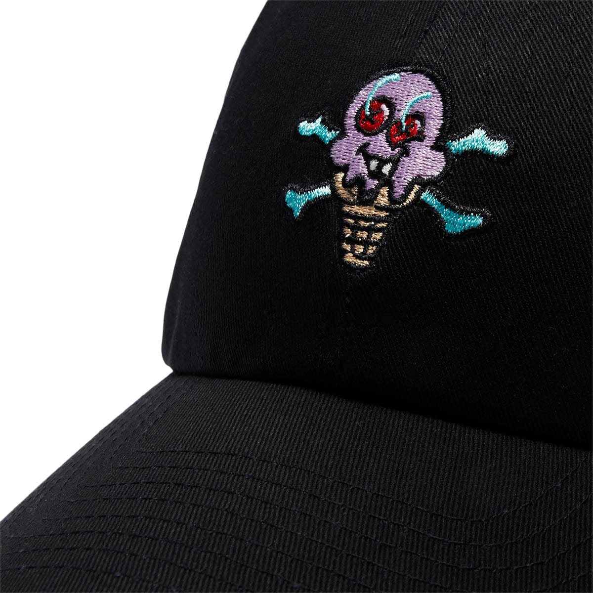 ICECREAM Headwear BLACK / O/S CONES N BONES DAD HAT