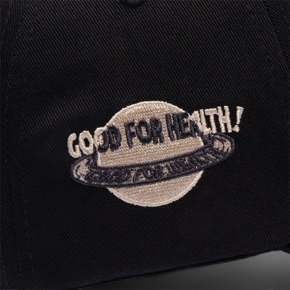 ICECREAM Headwear ASPHALT / O/S GOOD FOR HEALTH DAD HAT