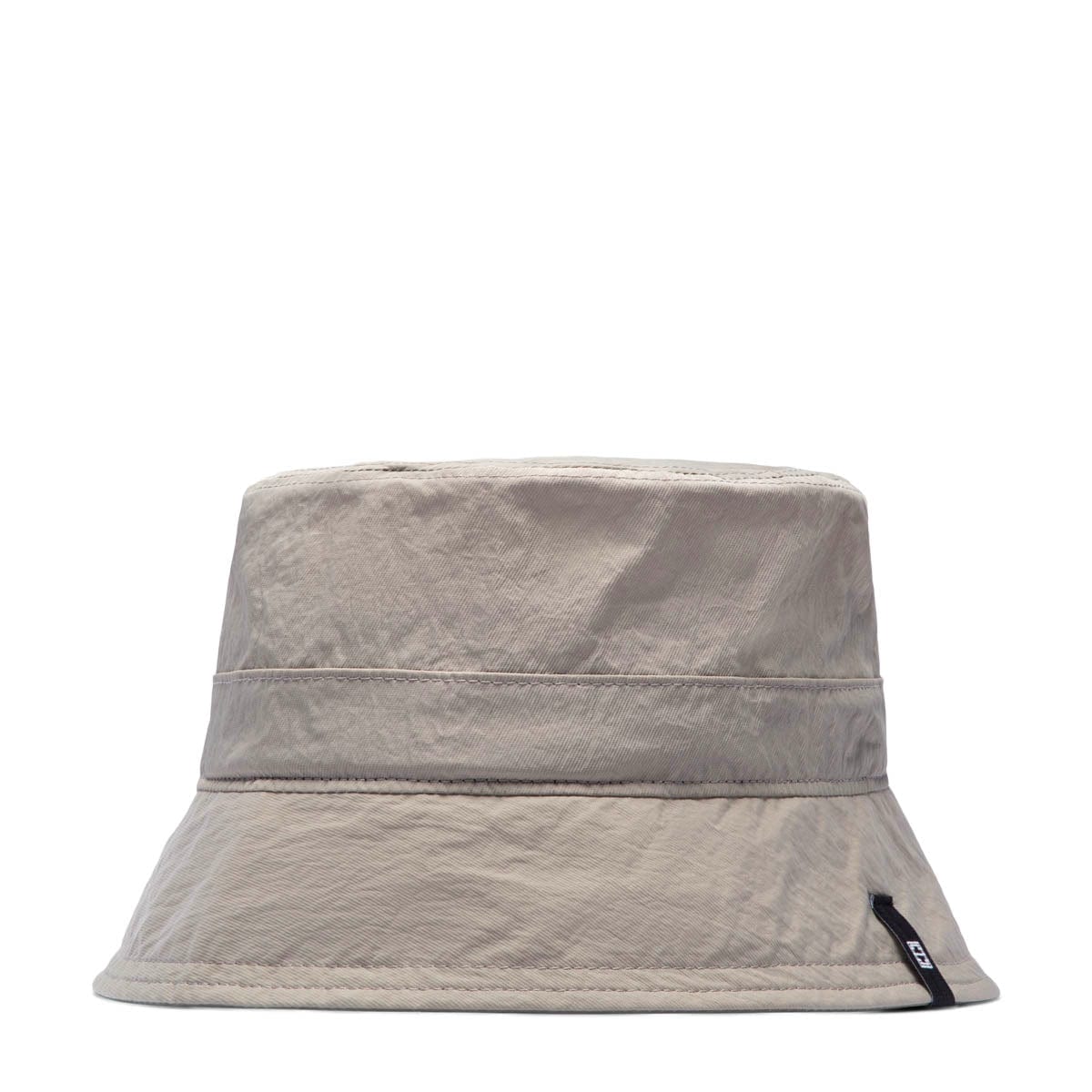 stripe-detail bucket hat White, GmarShops