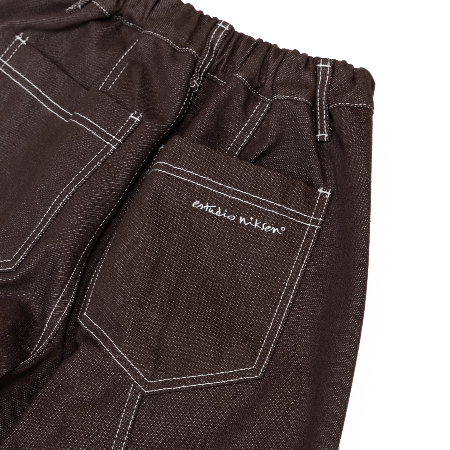 RAW DENIM IN-STITCH JEANS