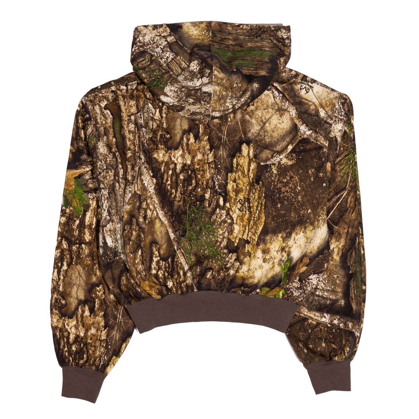 W JORDAN BROOKLYN MOD CROP FULL-ZIP HOODIE