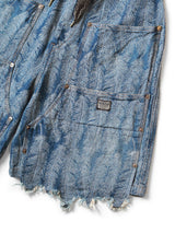 12OZ MAGPIE DENIM W-KNEE EASY SHORTS