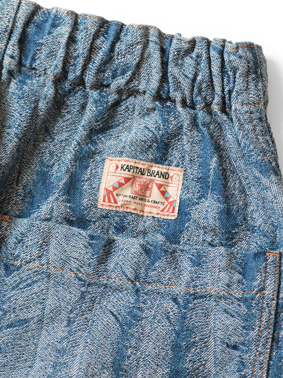 12OZ MAGPIE DENIM W-KNEE EASY SHORTS