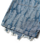 12OZ MAGPIE DENIM W-KNEE EASY SHORTS
