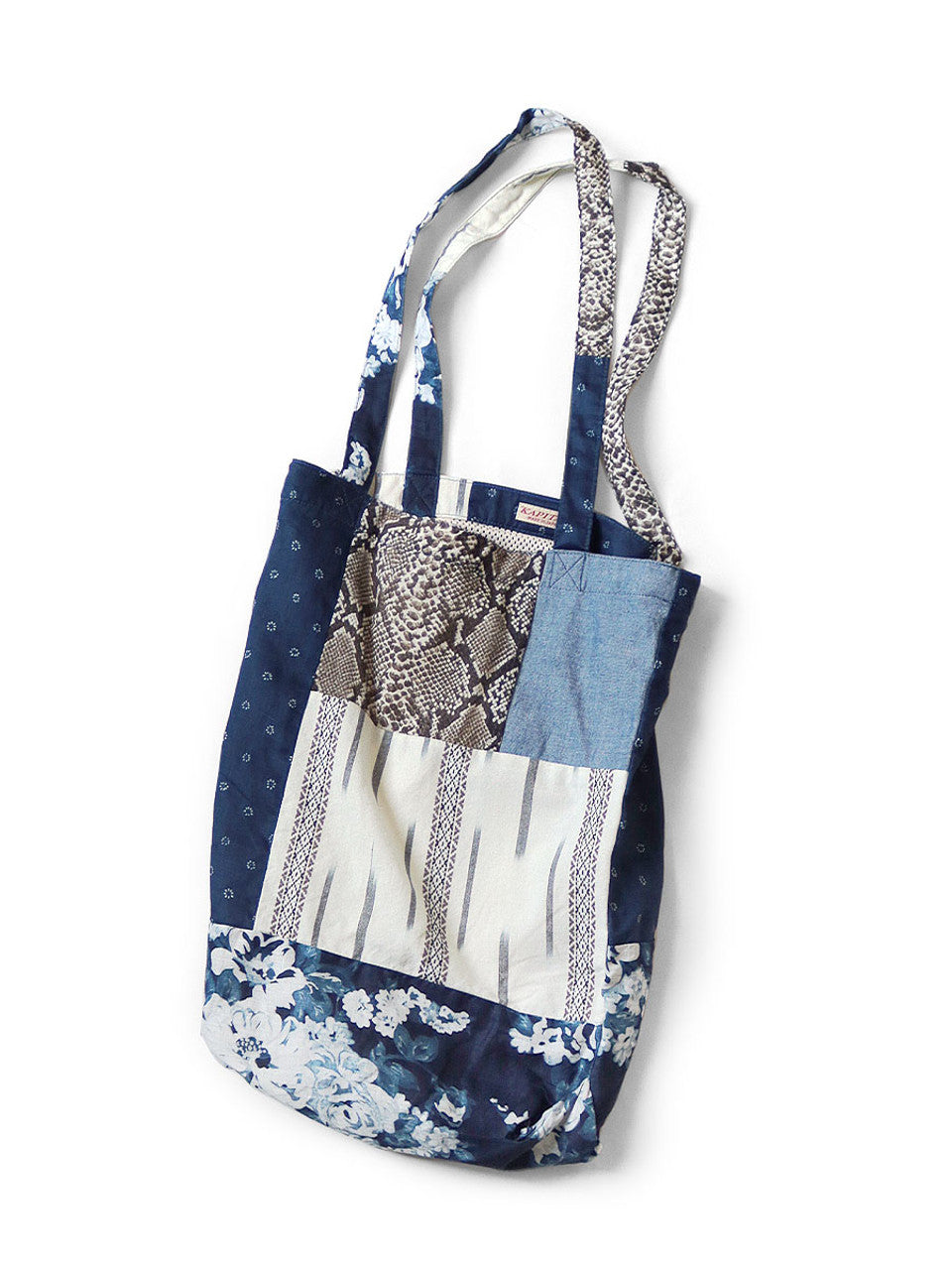 PATCHWORK NOVEL TOTE BAG