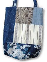PATCHWORK NOVEL TOTE BAG
