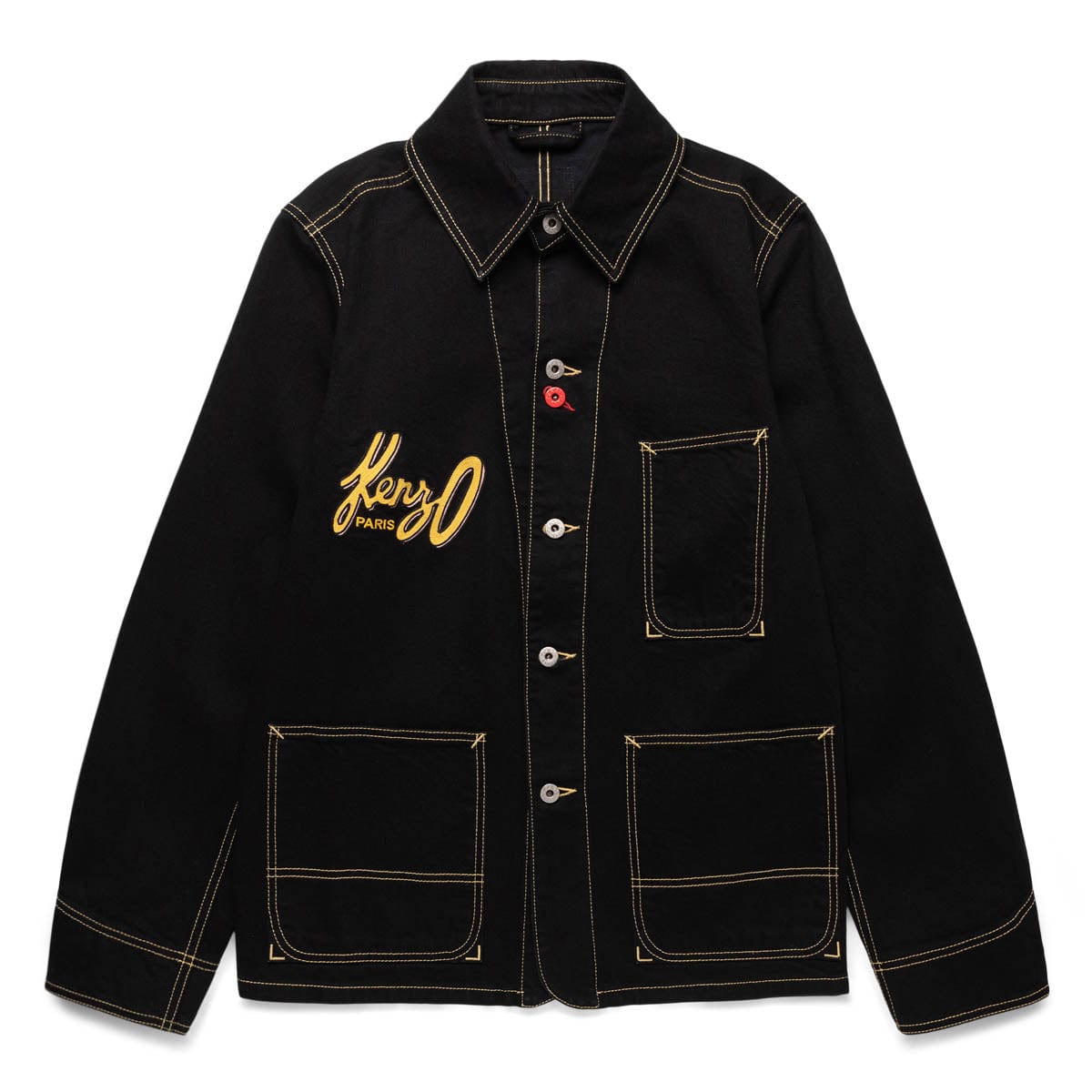 Kenzo Outerwear KENZO ARCHIVE LOGO WORKWEAR JACKET