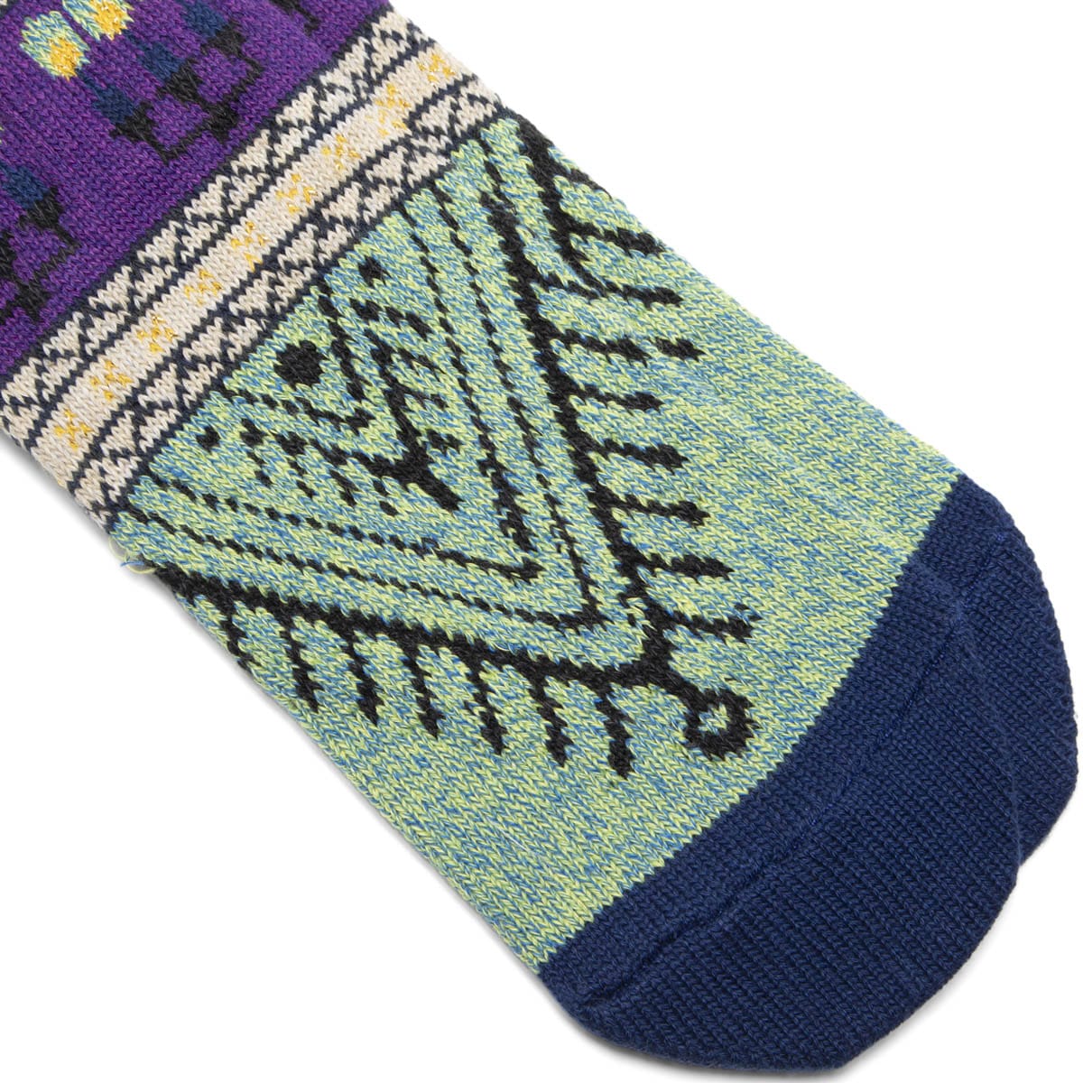 Kapital Socks BLUE / O/S 96 YARNS MARIA SOCKS (SHORT)