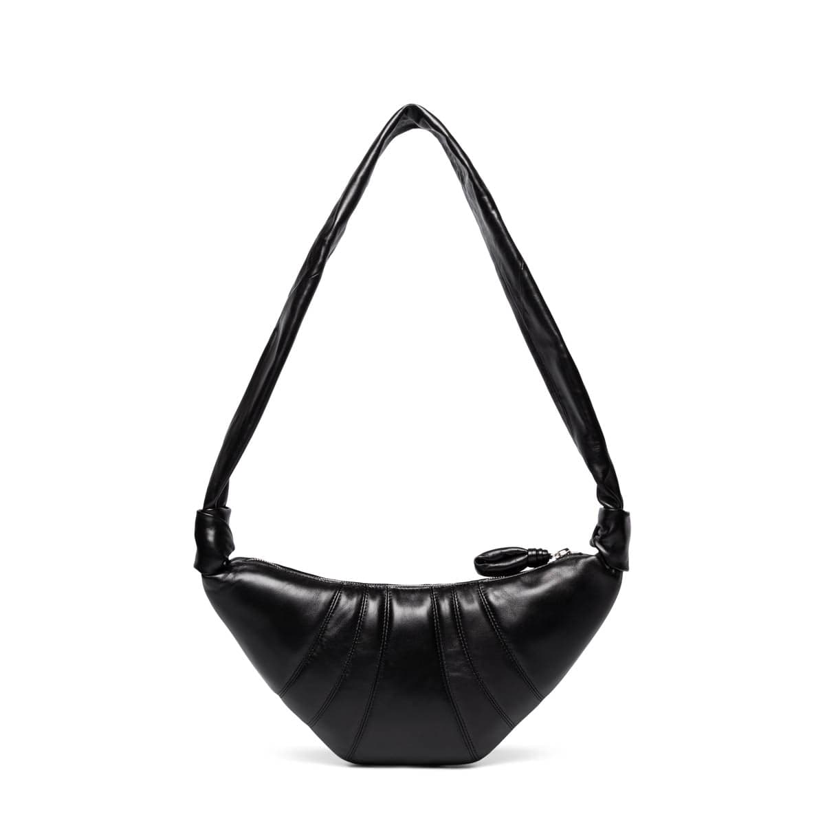 Hobo Shoulder Bag in Dark Brown - LEMAIRE - Lemaire-EU