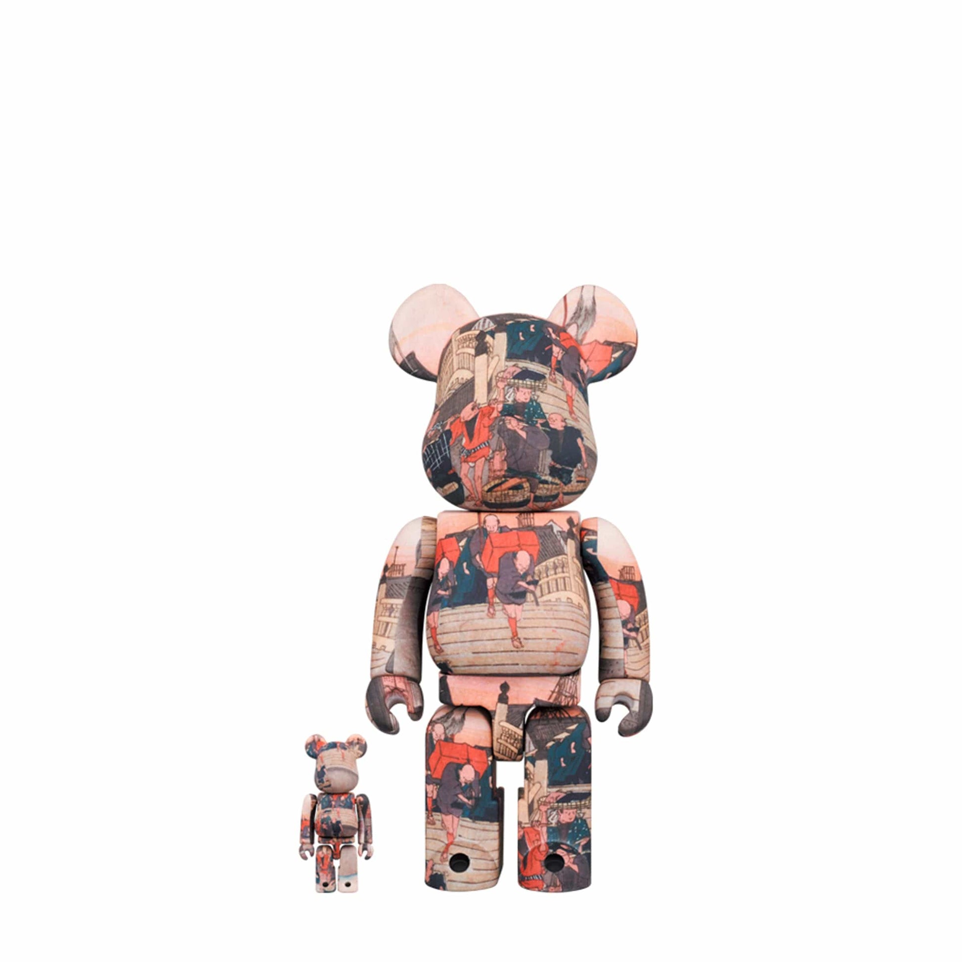 Medicom Toy Odds & Ends MULTI / O/S BE@RBRICK UTAGAWA HIROSHIGE 100% & 400%