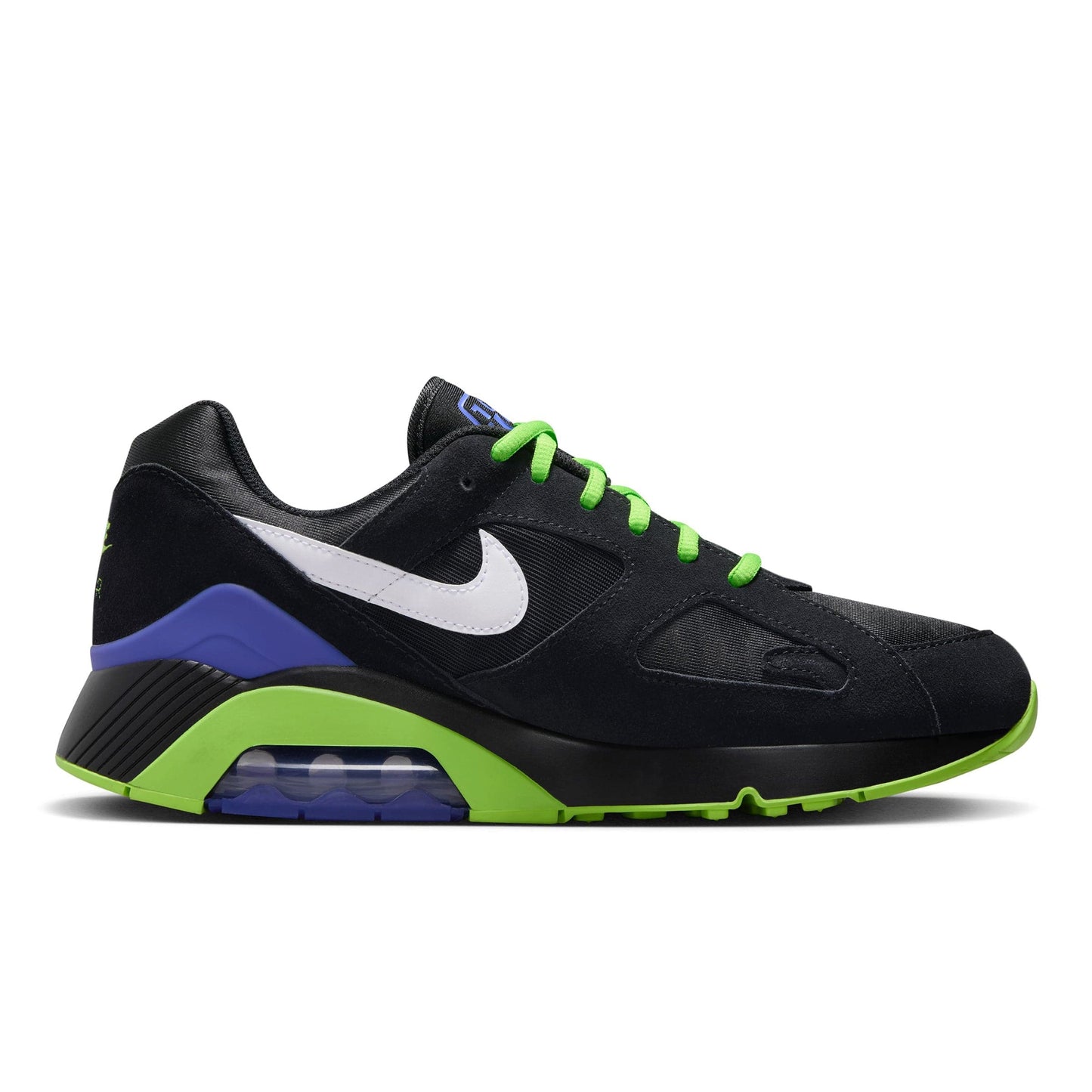 NikeAIR180QSBLACKWHITE ACTIONGREENFZ3058 001 1