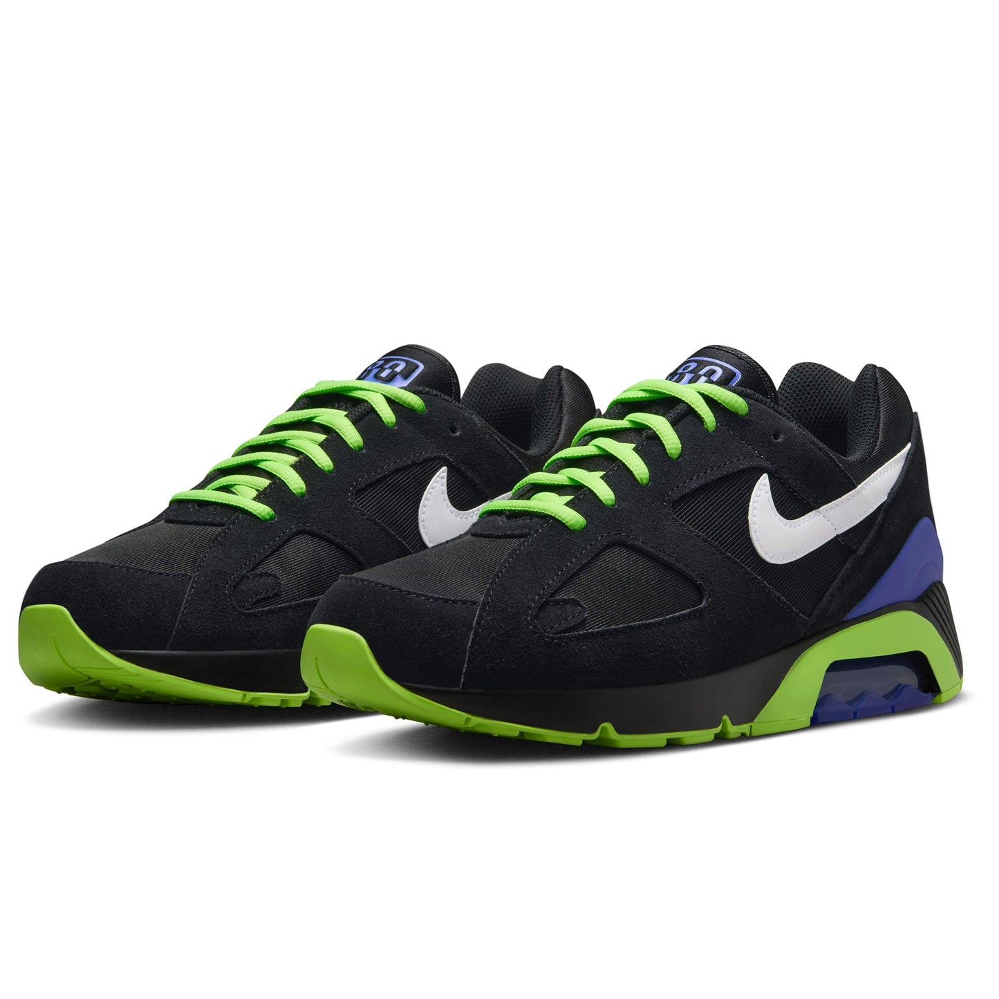 NikeAIR180QSBLACKWHITE ACTIONGREENFZ3058 001 2