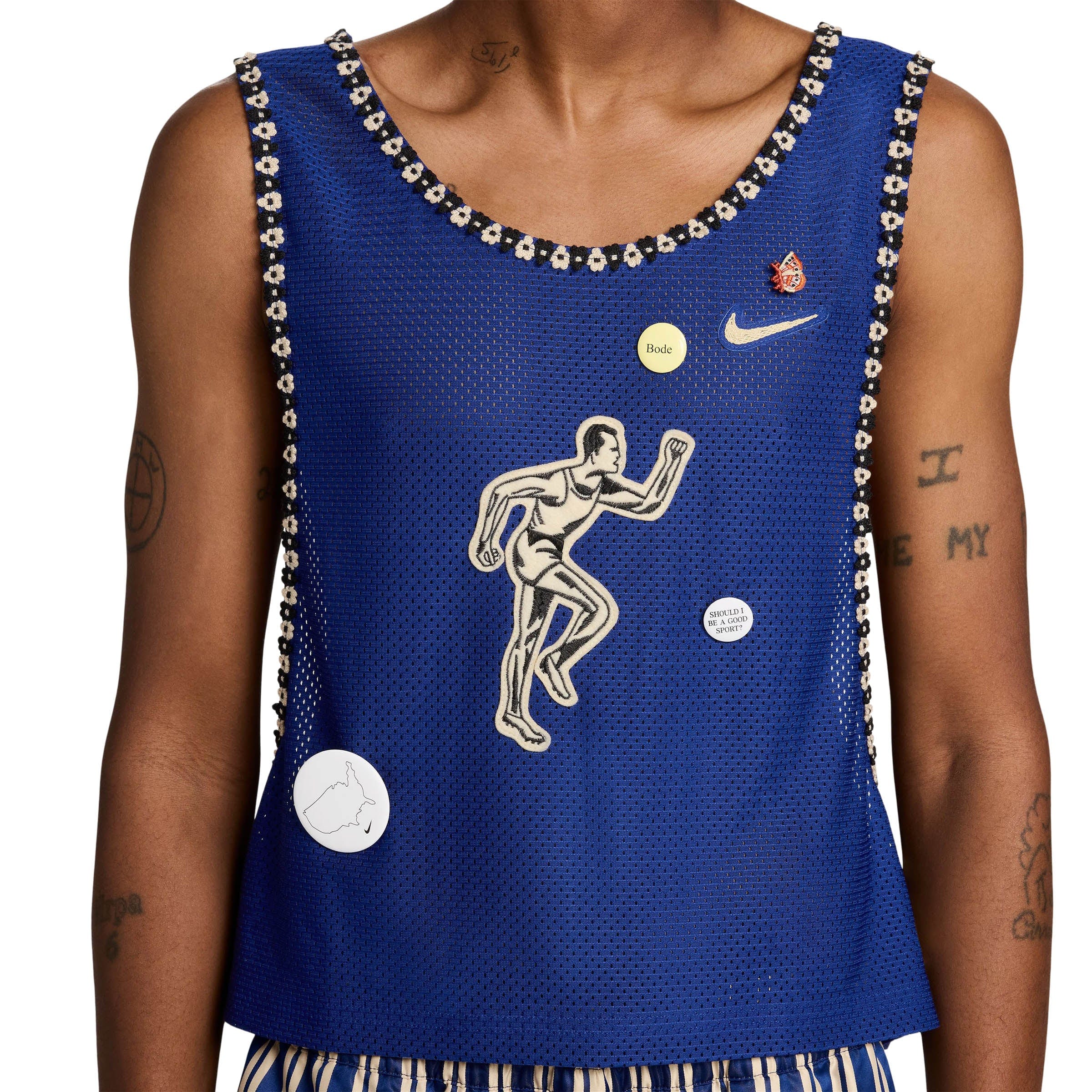 【着用少】Nike × BODE / Scrimmage Pinny Nike x Bode Scrimmage Pinny (Shadow Brown) | END. Launches