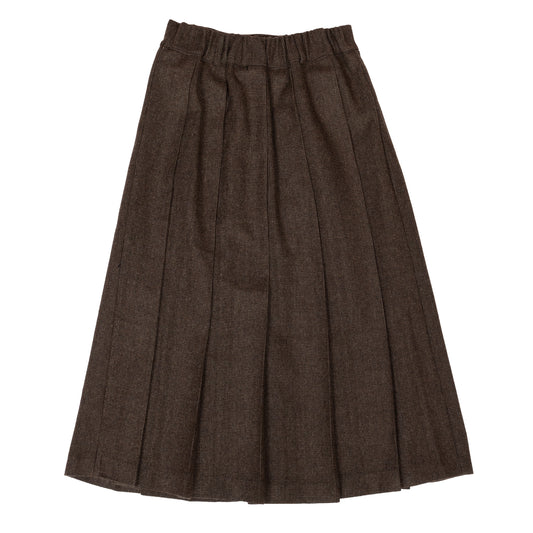 PLEATED SUIT SKIRT