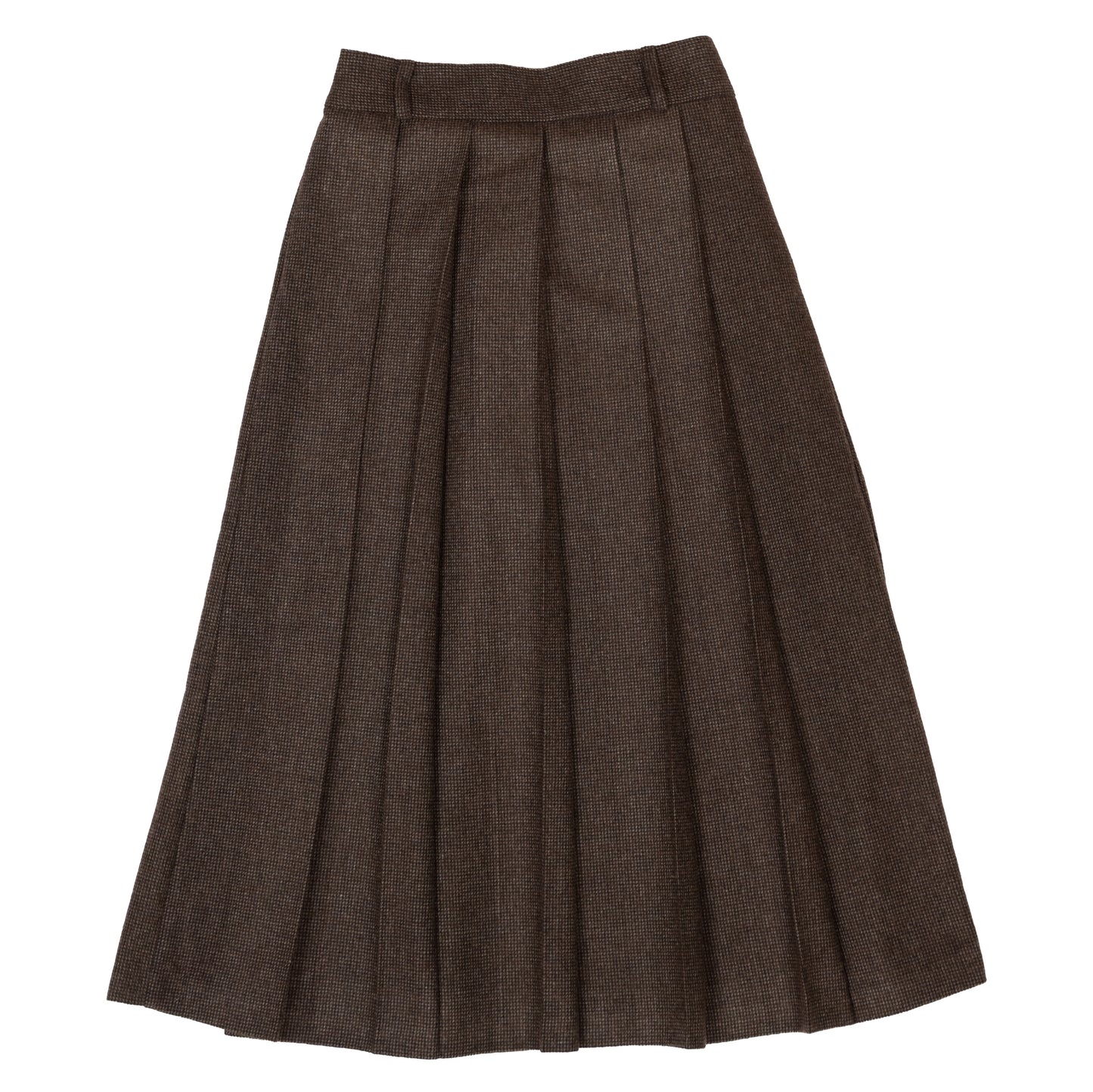 PLEATED SUIT SKIRT